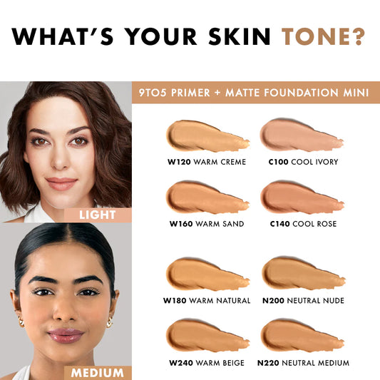 Lakmē 9 to 5 Primer + Matte Perfect Cover Foundation Mini