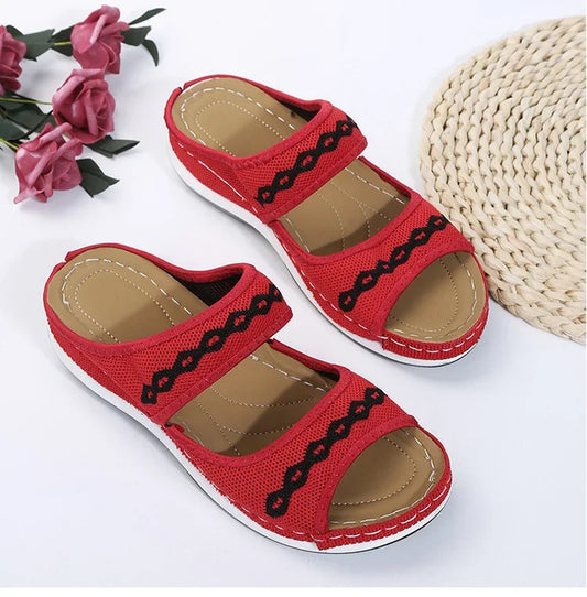 Customizable 2025 New UZZDSS Women Sandals Orthopedic Slippers Summer Shoes Tailor-made Suits WTX372803
