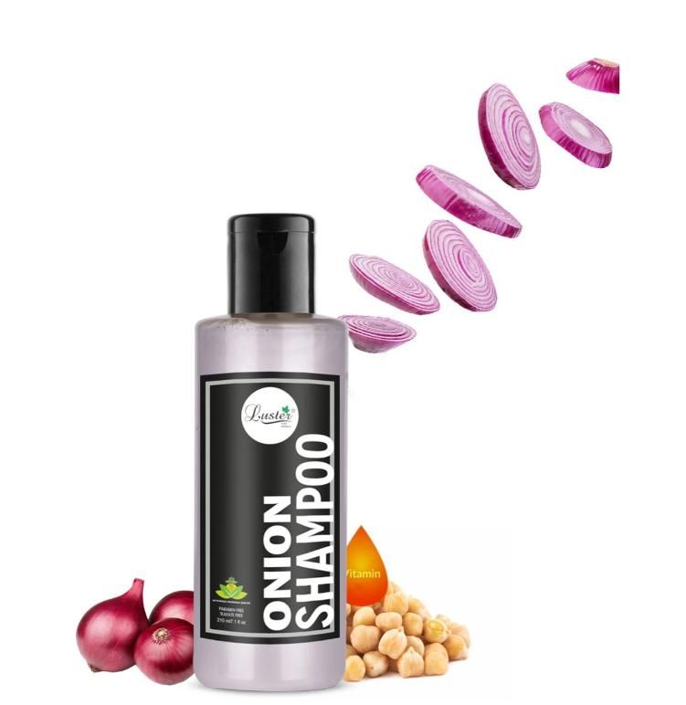 Onion Oil  Shampoo For Dry and Frizzy Hair 210 ml (Pack of 2)