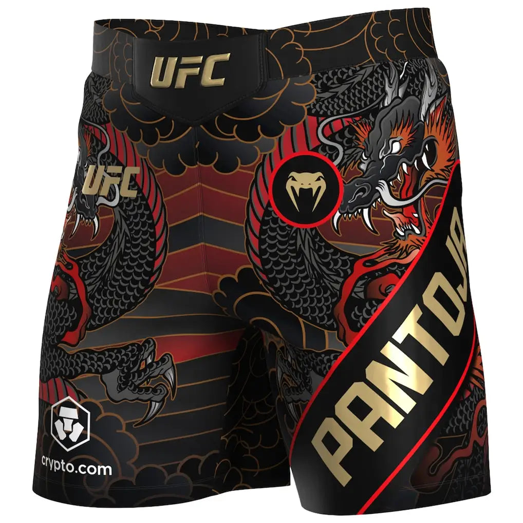 New UFC Closing Battle 323 Alexandre Pantoja Night Of Fighting Boxing Shorts Men Breathable  Fighting Shorts MMA Jujutsu Shorts