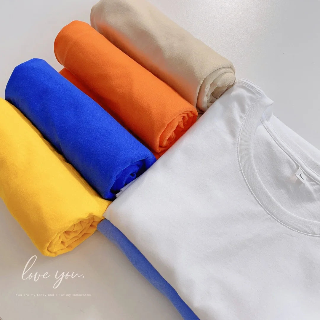 Cotton T-shirt Custom Logo Round Neck Advertising Shirt Printing Work Clothes Short Sleeve Men's T-shirt Group Culture Shirt