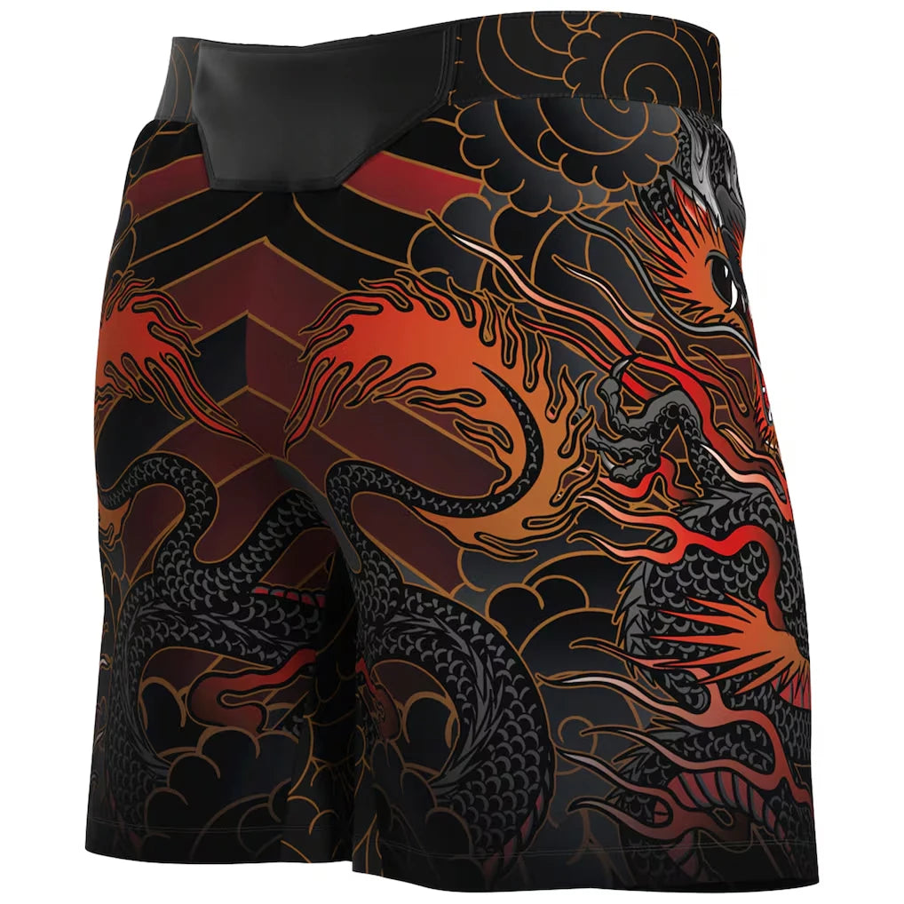 New UFC Closing Battle 323 Alexandre Pantoja Night Of Fighting Boxing Shorts Men Breathable  Fighting Shorts MMA Jujutsu Shorts