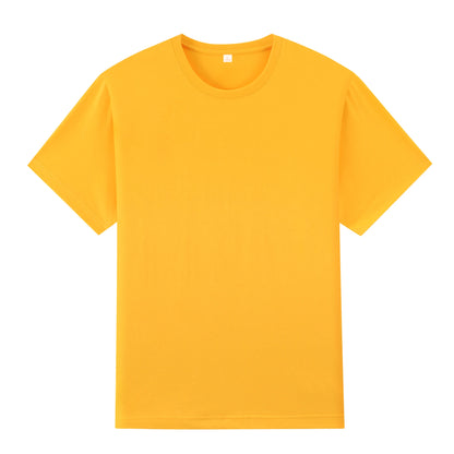 Cotton T-shirt Custom Logo Round Neck Advertising Shirt Printing Work Clothes Short Sleeve Men's T-shirt Group Culture Shirt