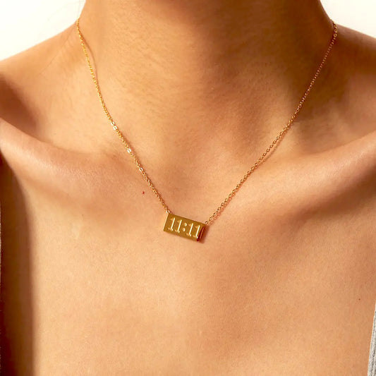 1111 Angel Number Necklace - Sori Style